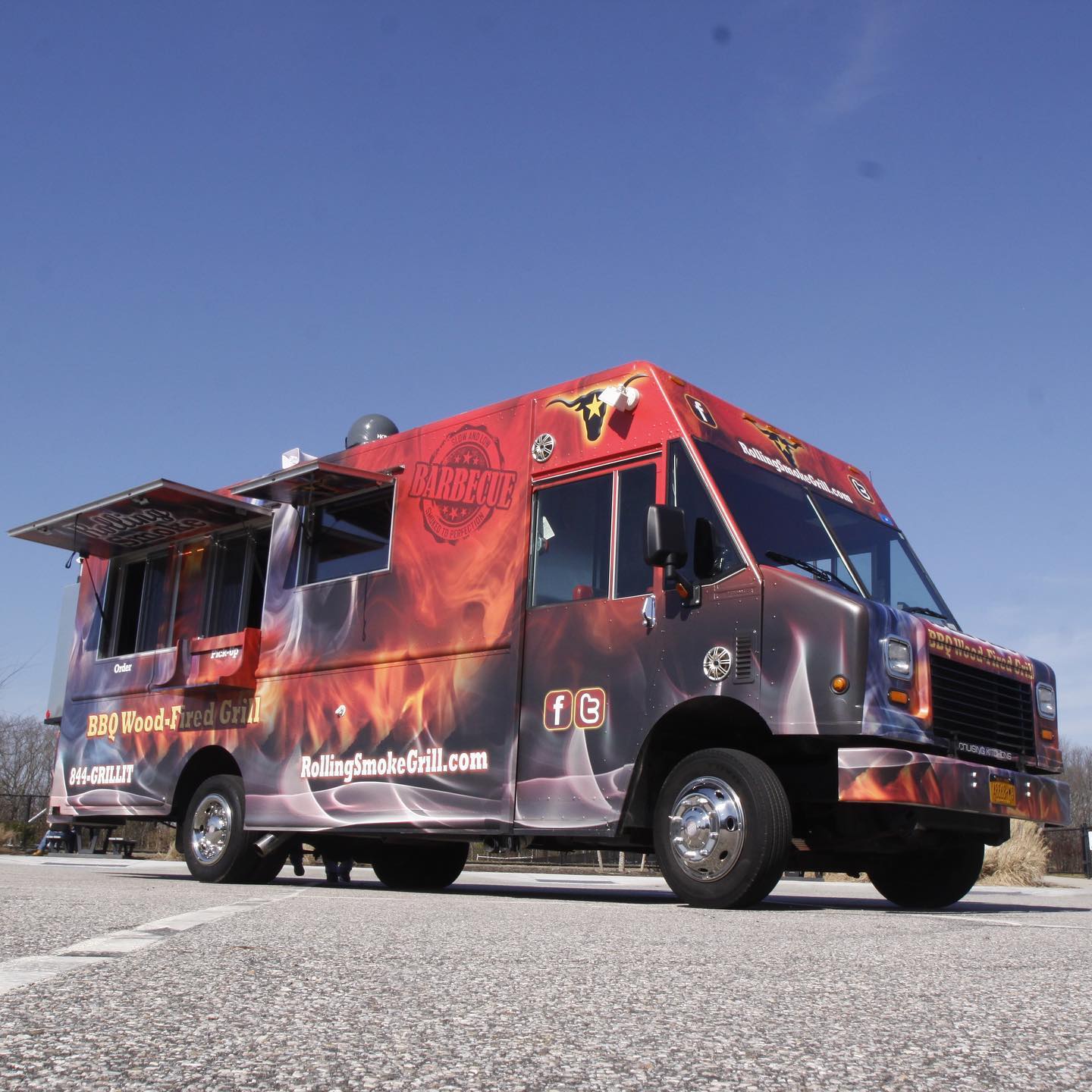 Rolling Smoke Grill Food Truck