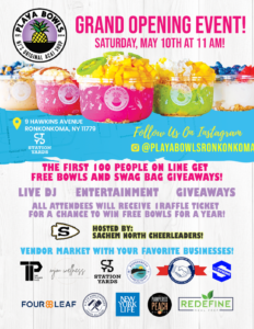 Playa Bowls Grand Opening Event