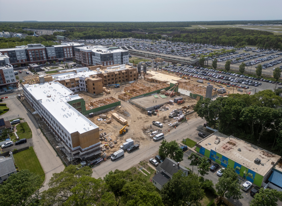 Aerial of Station Yards
