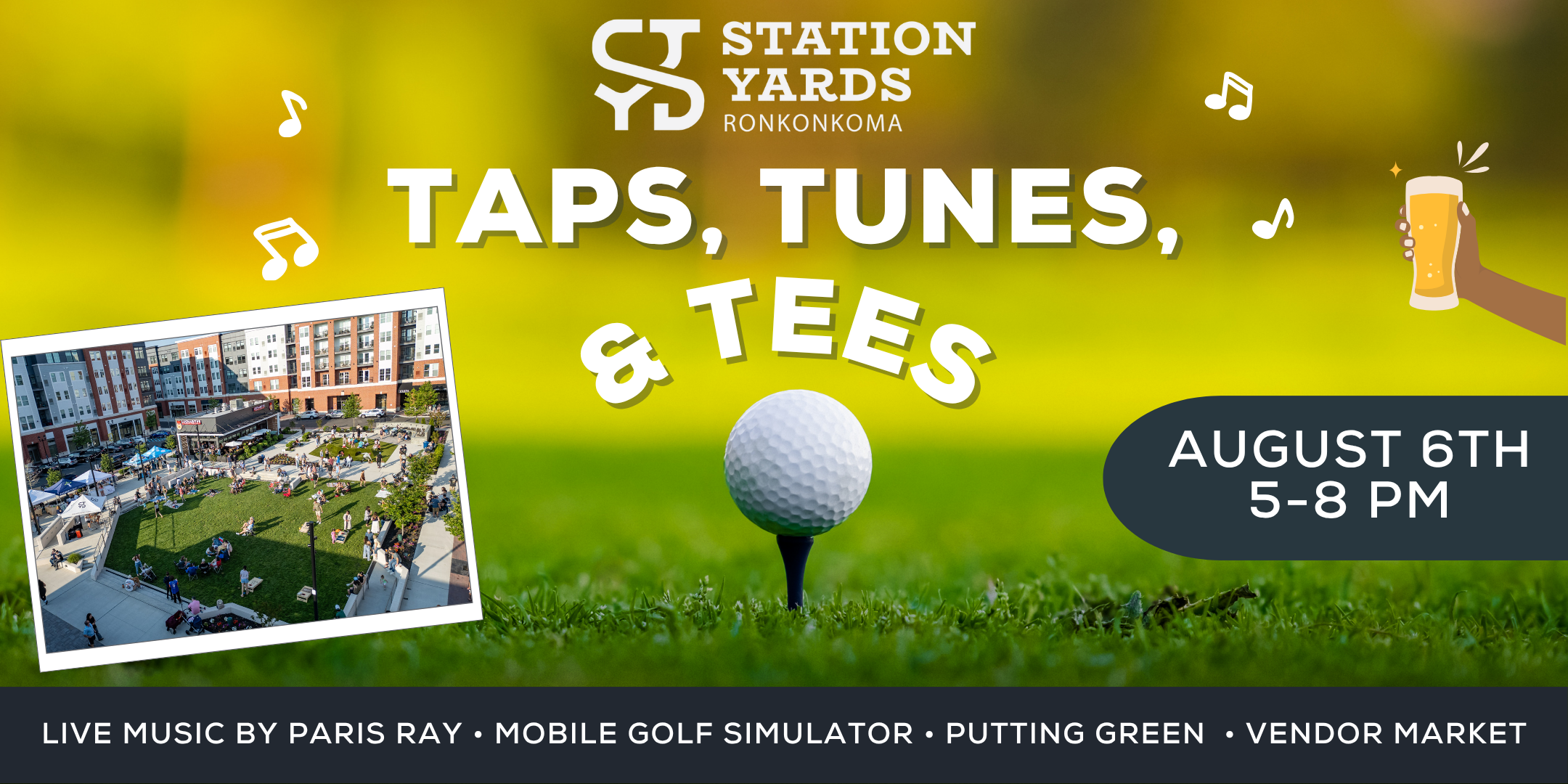 Taps, Tunes, & Tees