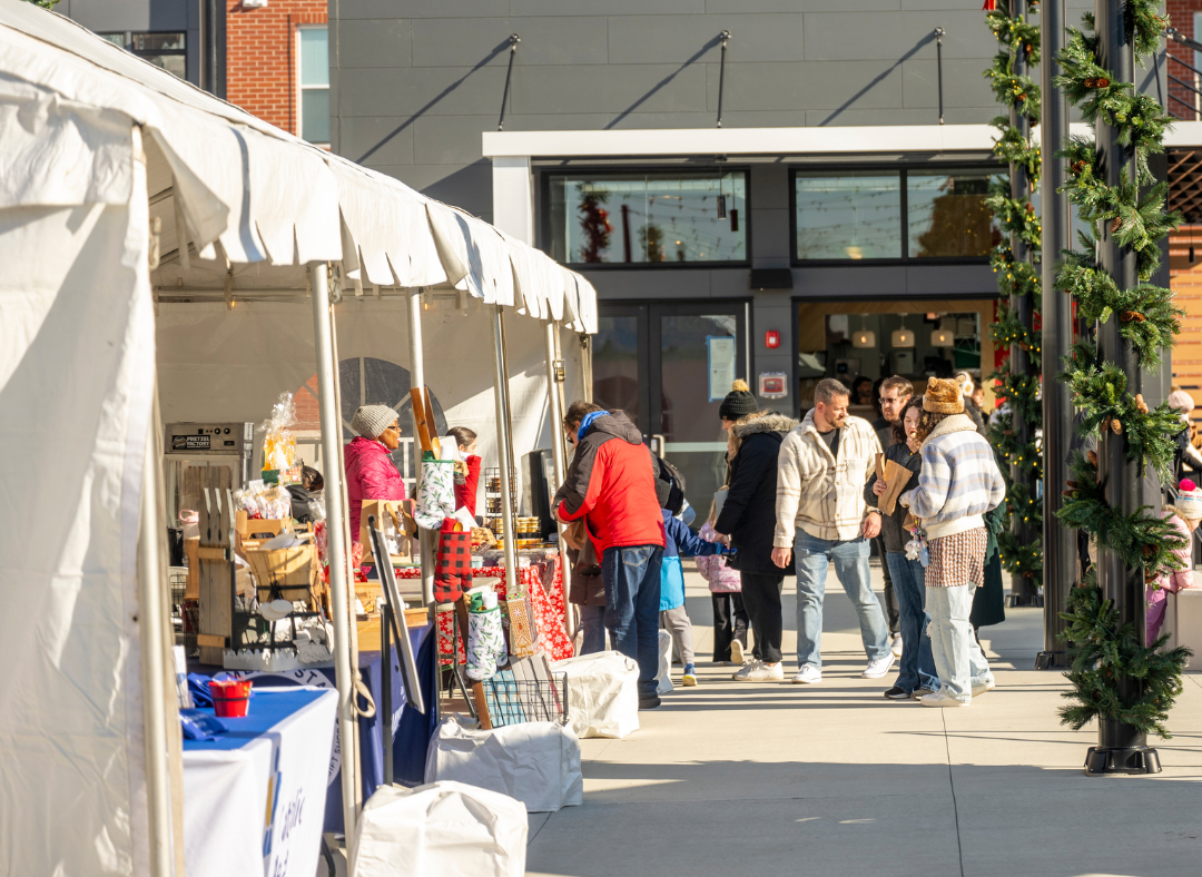 Holiday market at Station Yards