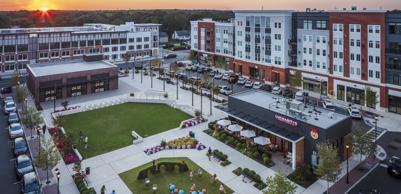 Aerial of Station Yards