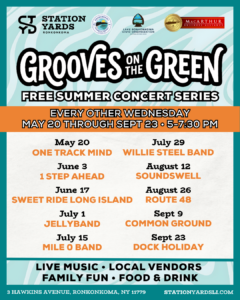 Grooves on the Green Lineup