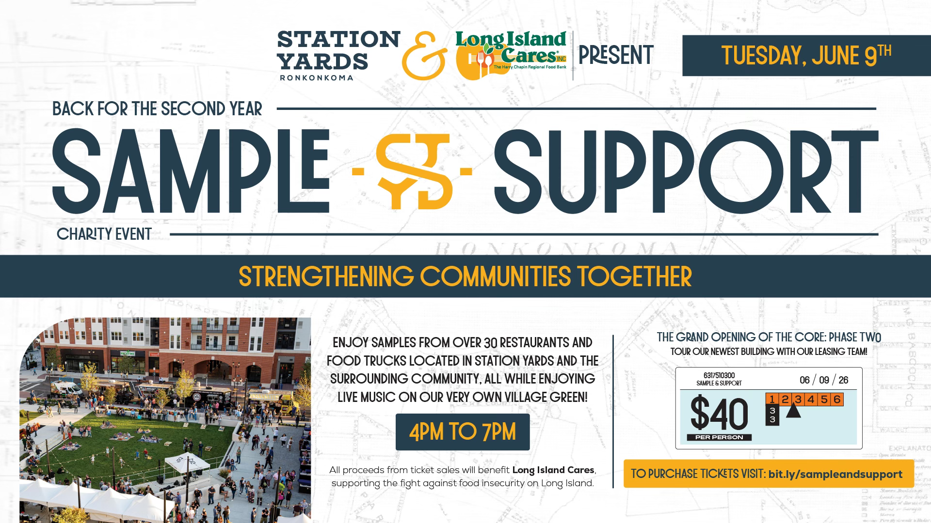 Sample & Support at Station Yards