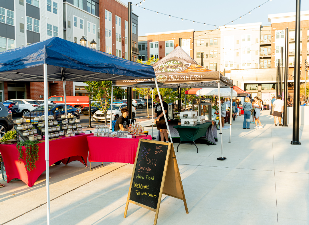Vendor market at Station Yards